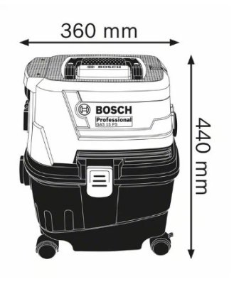 Odkurzacz gas 15 ps Bosch 06019E5100